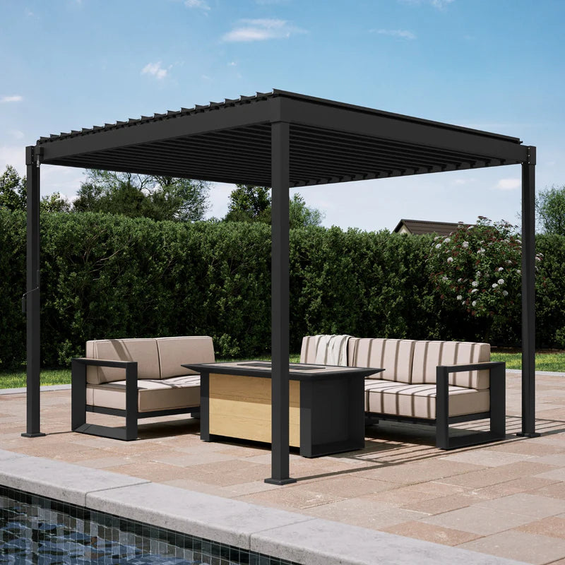 MIRADOR 80S 3x3 ANTHRAZIT-PERGOLA
